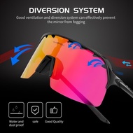 KAPVOE VIENTO Photochromic Glasses Cycling Glasses - White Red