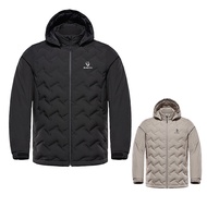 [BLACKYAK Korea] Male ZERO SPOT AX Hooded Down Jacket Beige Black Goose CB2MJ402