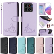 Cartoon Cat Phone Case For ZTE Blade A56 Pro Case ZTE Blade A35 A55 A36 A75 A76 5G Case ZTE Blade A5