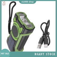 (xiu988) Hand Crank Portable AM/FM/NOAA Solar Radio Weather Radio Emergency Radio with LED Flashligh