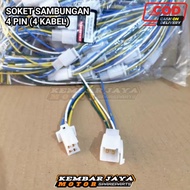 4 Pin Connection Socket 4 Point Cable Connector Socket