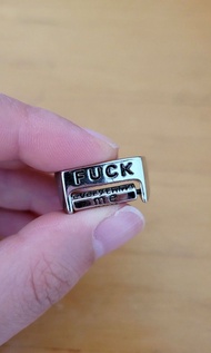 趣味旋轉「Fuck」( you / me / it / life / world / everything ) 可調式 戒指