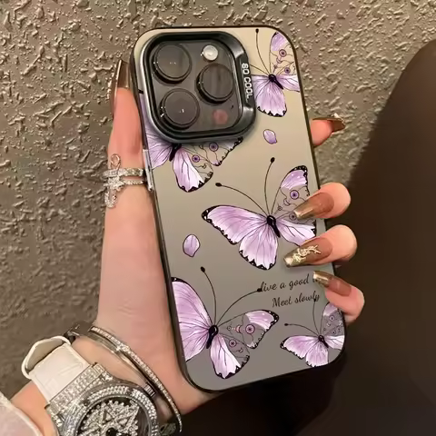 Case For Vivo S17 S17T S17 Pro Luxury Silver IMD Phone Cases Funda For Vivo S17T S17Pro Fashion Butt