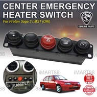 Original Saga 2 LMST II Center Emergency Meter Heater Switch Suis Kecemasan Double Signal Lampu