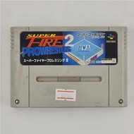 [00146] Super Fire Pro Wrestling 2 (JP)(SFC)(USED) Authentic Game Disc Second Hand