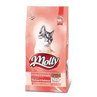 Repack 1kg Molly Srimp & Salmon Cat Food