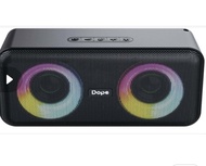 Dope Newๆๆ Soundbox • Bluetooth 5.1​ เสียงดีเบสหนัก/น้ำหนักเบา สีดำ ลำโพง​/Bluetooth​