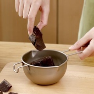 日本烘焙工具巧克力芝士融化鍋迷你家用廚房黃油隔水融化碗加熱鍋