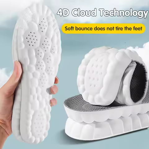 High Elasticity Latex Sport Insoles Soft Shoe Pads Arch Support Orthotic Insoles Breathable High Ela