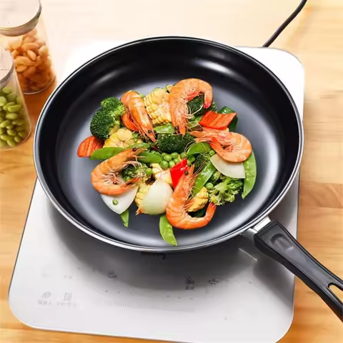 20/25/30CM Egg Frying Pan New Handles Non Stick Pan Pancake Pan Pancakes Omelette Kitchen Cookware S