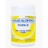 FERN D( ORIGINAL ) SOFTGEL CAPSULE VITAMINS 60 CAPSULE