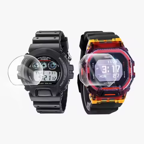 Hard Glass Screen Protector Cover Film For Casio G-SHOCK GBD-200/DW-5600/GBX-100/GMW-B5000/GX-56/GW-