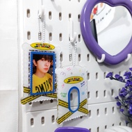 Custom Photocard PC Holder Acrylic Frame Keyring KPOP