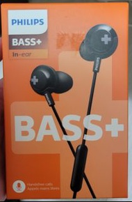 Philips 飛利浦 Bass+ 有線耳機 SHE4305