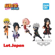 Naruto Shippuden WCF Vol.1 Banpresto World Collectable Figure Sasuke Kakashi Itachi นารูโตะ