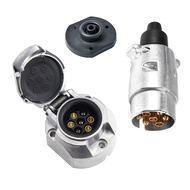 Seven-Core Trailer Type RV Wire Interface European Style 7-Hole Trailer Power Turn Signal Light Harn