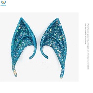 Cosplay Fairy Pixie Elf Ears Sparkling Sequins Fairy Goblin Vampire Fairy Ears Costume Masquerade Ac