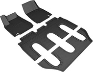 3D MAXpider L1TL00201509 Complete Set Custom Fit All-Weather Kagu Series Floor Mats in Black for Sel