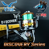 รอกสปินนิ่ง VIVA DISCOVERY DS5000 (RED/GOLD/BLACK/BLUE)