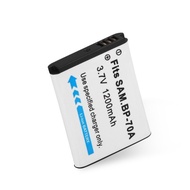Suitable for Samsung ES65 ES70 ES73 ES75 ES80 PL80 PL90 Digital Camera BP70A Battery