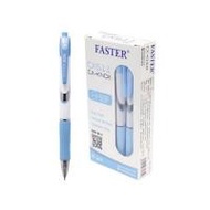 FASTER ปากกาลูกลื่น CX-KNOX 0.5 มม. หมึกน้ำเงิน (กล่อง 12 ด้าม) (355320-728359010)