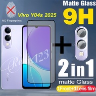 Vivo Y04s 4G 2025 2in1 Matte Frosted Glass and Lens Film For Vivo Y04 Y04t Y04s VivoY04s Vivo Y 04 s