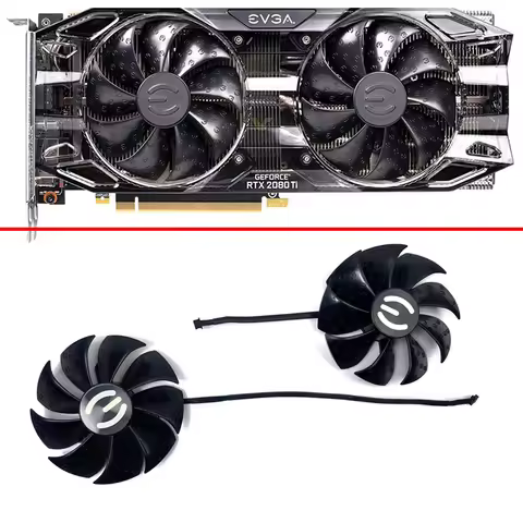 87MM 4PIN PLD09220S12H PLA09215S12H RTX2080 2070 2060TI GPU FAN For EVGA RTX 2060 2070 2080 2080Ti X