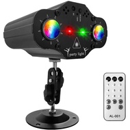 LED Laser Projector DJ Disco Light 72 Patterns Disco Light