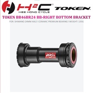 TOKEN BB46BR24 CERAMIC BOTTOM BRACKET SHIMANO 24mm