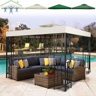 Garden Gazebo Top Cover 3x3M Canopy Replacement Pavilion Roof 1/2 Tier  for Outdoor Camping Garden S