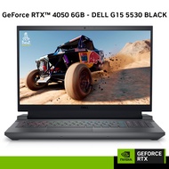 【Ready-Stock】Nvidia GeForce RTX™ 4050 6GB - DELL G15 5530 BLACK (i7-13650HX/16GB/512GB SSD/15.6"FHD/