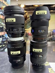 ZEISS 24mm 135mm 16-35mm F2 F1.8 F2.8 sigma 24-105mm 都是 A MOUNT 大平賣 超新多圖
