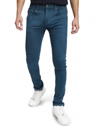 Men's Slim Skinny &amp; Standard Fit Biker Jean, Comfy Flex Stretch Moto Wash Distressed Denim Jeans Pants