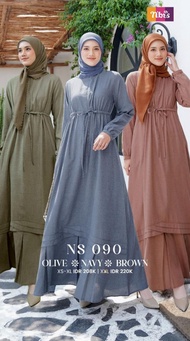 XY Gamis Nibras Terbaru 090 - Gamis Nibras Terbaru 2023 Mewah / Gamis