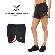 FBT Women’s Sports Shorts #674 Black/Light Coral