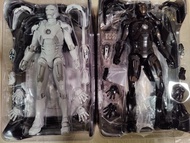 hottoys mms329 mms282 iron man mark7 黑7白7 限定版 hot toys