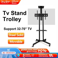 TV Bracket Standing 32-70 Inch TV Stand Universal Adjustable LED TV Stand Trolley