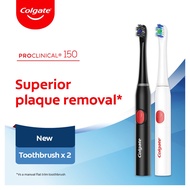 Colgate Proclinical B150 Charcoal Soft Electric Toothbrush (Black & White)
