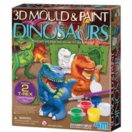 4M EDUCATIONAL TOYS - 3D MOULD & PAINT DINOSAURS