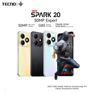 [NEW]Tecno Spark 20 Smartphone (8+8GB)+128GB 5G Mobile Phone 50MP Dual Camera Android Gaming Phone