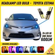 TOYOTA ESTIMA LOW BEAM HEADLIGHT T10 LED BULB Small Headlamp Lamp Mentol Lampu Kecil Senja estima