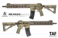 【TAF Custom補貨中】VFC HK416A5 V3 沙色GBB+Zparts SMR 14.5" 戰術護木