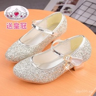 Stage Girl Shoes silver2020New Style Princess Shoes Fashion High Heels Versatile Dance Performance H