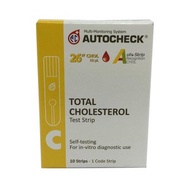 Strip Autocheck Kolesterol / Strip Kolesterol Autocheck Auto Check isi 10 pcs