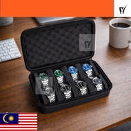 MC- Watch Storage Box, Hard Shell 8/ 15 Slot Watch Display Box, Case Box Anti Scratching Foam Paddin
