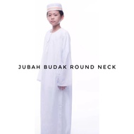 Jubah Budak Round Neck Lelaki  Cotton Eksklusif Boys Jubah Oman 2024 Special Offer Baju RayaJubah Bu