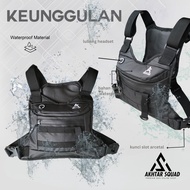 Promo tas dada outdoor pria tactical adventure pelindung dada waterproof berkualitas terbaru tas dad