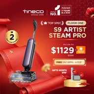 【TOP SPEC】Tineco Floor One S9 Artist Steam Pro (Purple) 160°C HyperSteam Layflat Wet Dry Vacuum Clea
