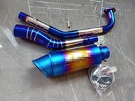 ชุดท่อไทเท R15(อาร์15) ปี 2017-2021 รุ่น MT15(เอ็มที15) XSR155(เอ็กซ์เอสอาร์155) วัสดุแสตนเลสเกรด304