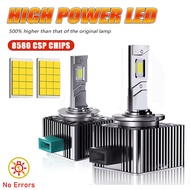 2PCS D3S LED Headlights D1S D2S D4S D5S D8S Xenon Lights Turbo LED Two Sided Plug and Play D1R D2R D